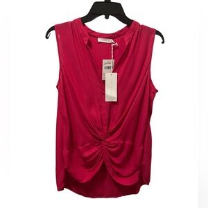 NWT LUSH Pink Sleeveless Blouse | Women’s Size Medium
